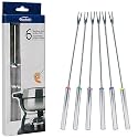 Trudeau Stainless Steel Fondue Forks, Set of 6
