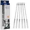 Trudeau Stainless Steel Fondue Forks, Set of 6