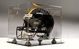Green Bay Packers Football Helmet Display Case engraved