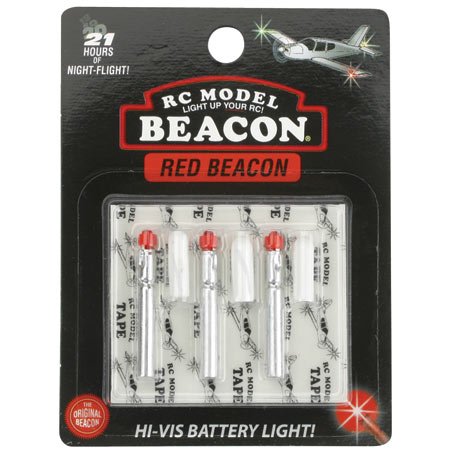 51Y5vY9lm7L RC Airplane Light, RED 3 pk