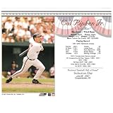 UNSIGNED Cal Ripken Jr Induction Card- Batting
