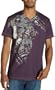 Marc Ecko Cut & Sew Men's Ethereal Vibes Tee,Fig,Medium