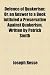 Defence of Quakerism; Or, an Answer to a Book Intituled a Preservative Against Quakerism, Written by Patrick Smith