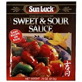 Review Sun Luck  / Sun Luck Sweet & Sour Mix, 0.75-Ounce Packets (Pack of 48)