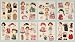 44'' Wide Aunt Lindy's Paper Dolls Dolls & Clothes Panel Multi Fabric By The Panel
