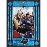 Carolina Panthers Art Glass Frame