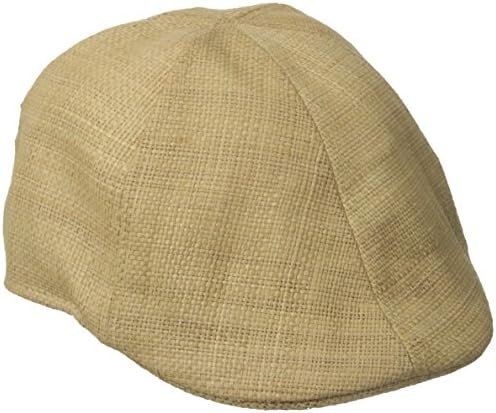 San Diego Hat Co. Men's Raffia Straw Driver Hat with Stretch Band
