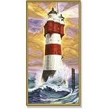 Schipper 609220399 - Malen nach Zahlen - Leuchtturm Roter Sand, 40x80 cmvon "Noris"
