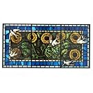 V&A Swallow Stained Glass Transfer||EVAEX