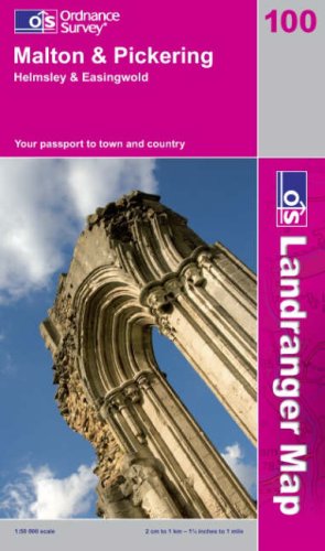 Malton and Pickering, Helmsley and Easingwold (OS Landranger Map)