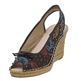 Naughty Monkey Women's Olympus Raffia Wedge