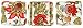 April Cornell Fantasia Ecru Pot Holders Set of 3