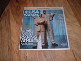 Warrick Dunn, Atlanta Falcons & Shaquille O'Neal, Miami Heat-2005's Most Caring Athletes, USA Weekend Magazine, September 23-25, 2005.