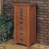 Mission Oak Jewelry Armoire