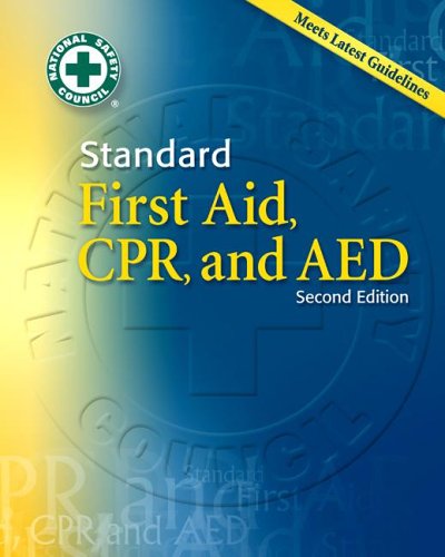 Standard First Aid, CPR and AED w/Pocket Guide (MH)