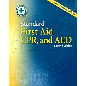 Standard First Aid, CPR and AED w/Pocket Guide (MH)