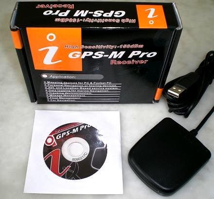 iGPS-M Pro- USB GPS Receiver/ Maus