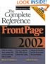 FrontPage 2002: The Complete Reference
