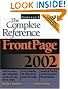 FrontPage 2002: The Complete Reference