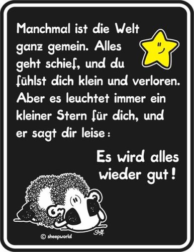 Shirt Zauber Fun Schild - Es wird alles wieder gut