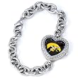 Iowa Hawkeyes Gametime Heart Bracelet/Watch
