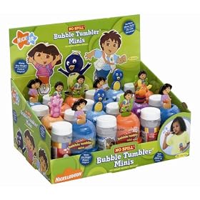 Little Kids Nick Jr. No-Spill Mini Bubble Tumbler 12-Piece Party Pack