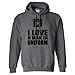 zerogravitee I Love a Man in Uniform -Army Hooded Sweatshirt