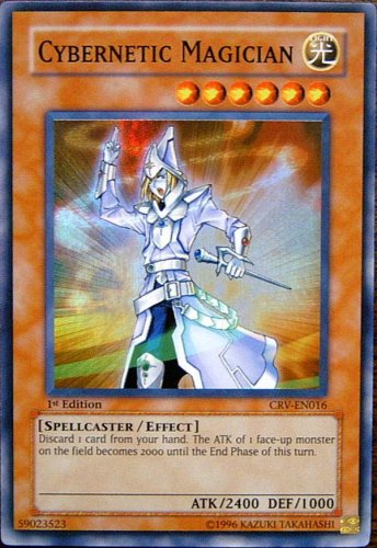 Buy Yu-Gi-Oh Gx Cybernetic Revolution Foil Card – Cybernetic Magician Super Card – CRV-EN016