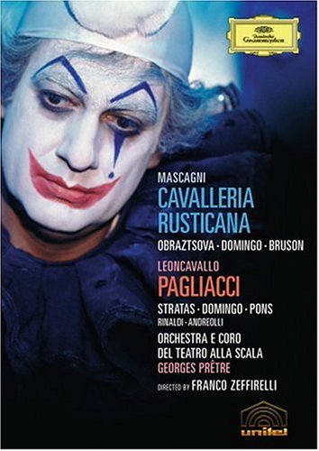 CD-Charts  DVD : Leoncavallo - I Pagliacci / Mascagni - Cavalleria Rusticana / Domingo, Stratas, Pons, Bruson, Obraztsova, Pretre