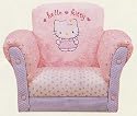 Lambs & Ivy Hello Kitty Upholstered Rocking Chair