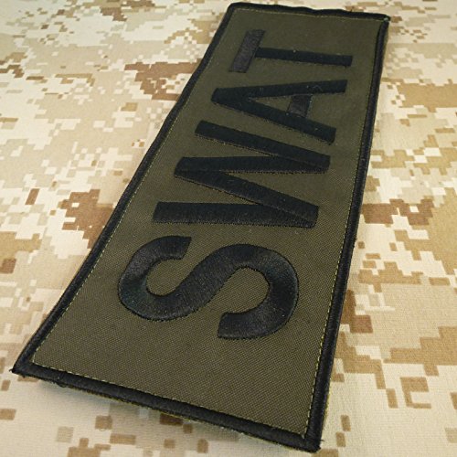 Olive Drab OD SWAT Large XL 10x4 inch POLICE Blue Line Bulletproof Vest