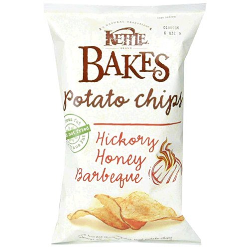 Kettle Bakes Hickory Honey Bbq, 4-Ounce Bags (Pack of 15) by Kettle