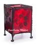 Moroccan Kazou Henna Candle Holder Purple
