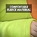 Snuggie Neon Green Blanket with Sleeves for Kids, 54