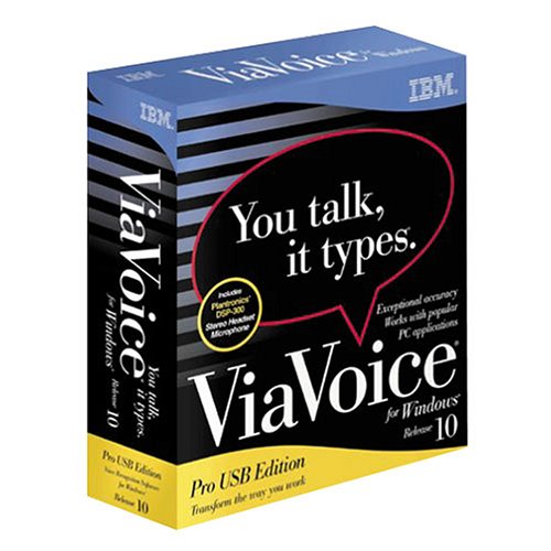 City Travel Guides Discounted  Software : IBM ViaVoice Pro USB Edition