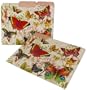 Botanical Butterflies butterfly and floral Design Gorgeous Richly Colored Set of 10 Tabbed File Folders