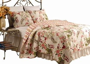 Greenland Home Butterflies Full/Queen Quilt Set
