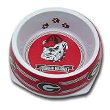 University of Georgia Bulldogs Dog Food Water Bowl Large Licensed Use it as a Chip Bowl