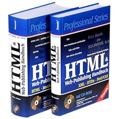 HTML & Web-Publishing Handbuch Gesamtpaket, 2 Bde. m. CD-ROM
