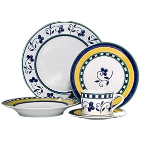Mikasa Firenze 5-Piece Porcelain Place Setting, Service for 1