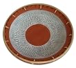 Ceramic and rattan centerpiece, 'Exotic Exuberance' Ceramic and rattan centerpiece, 'Exotic Exuberance'