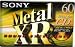 Sony Metal Xr 60 Minute Audiocassette 10 Pack