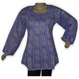 Produkt-Bild: Designer Baumwolle Kurti Sommerkleid aus Indien