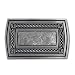 Celtic Rectangle Pewter Belt Buckle
