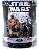 STAR WARS " ORDER 66 " MACE WINDU & GALACTIC MARINE TARGET EXCLUSIVE MIBIMAGE