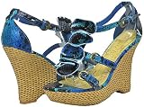 Bamboo Shimmer-51 Blue Women Sandal