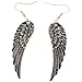 Antique Feather Imixlot Angel Wings Dangle Drop Earrings For Women Lady (Pack Of 1Pairs)