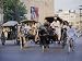 Street Scene with Horse Drawn Carriages, Rawalpindi, Punjab, Pakistan Photographic Poster Print by David Poole, 12x9