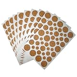 IMAGE OF Light Duty Cork Protector Pads - 10 Sheets (46 Pcs/Sheet)