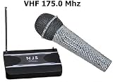 from Electromart Electromart Diamante Wireless Cordless Radio Hand Held Mic Microphone Vhf